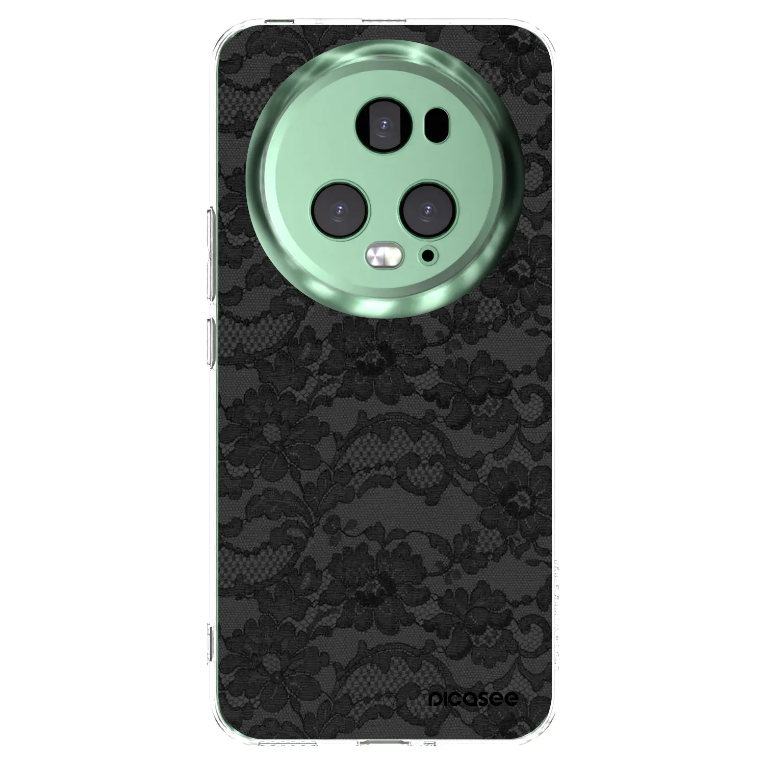 Picasee διαφανής θήκη σιλικόνης Honor Magic5 Pro - Dark Elegance