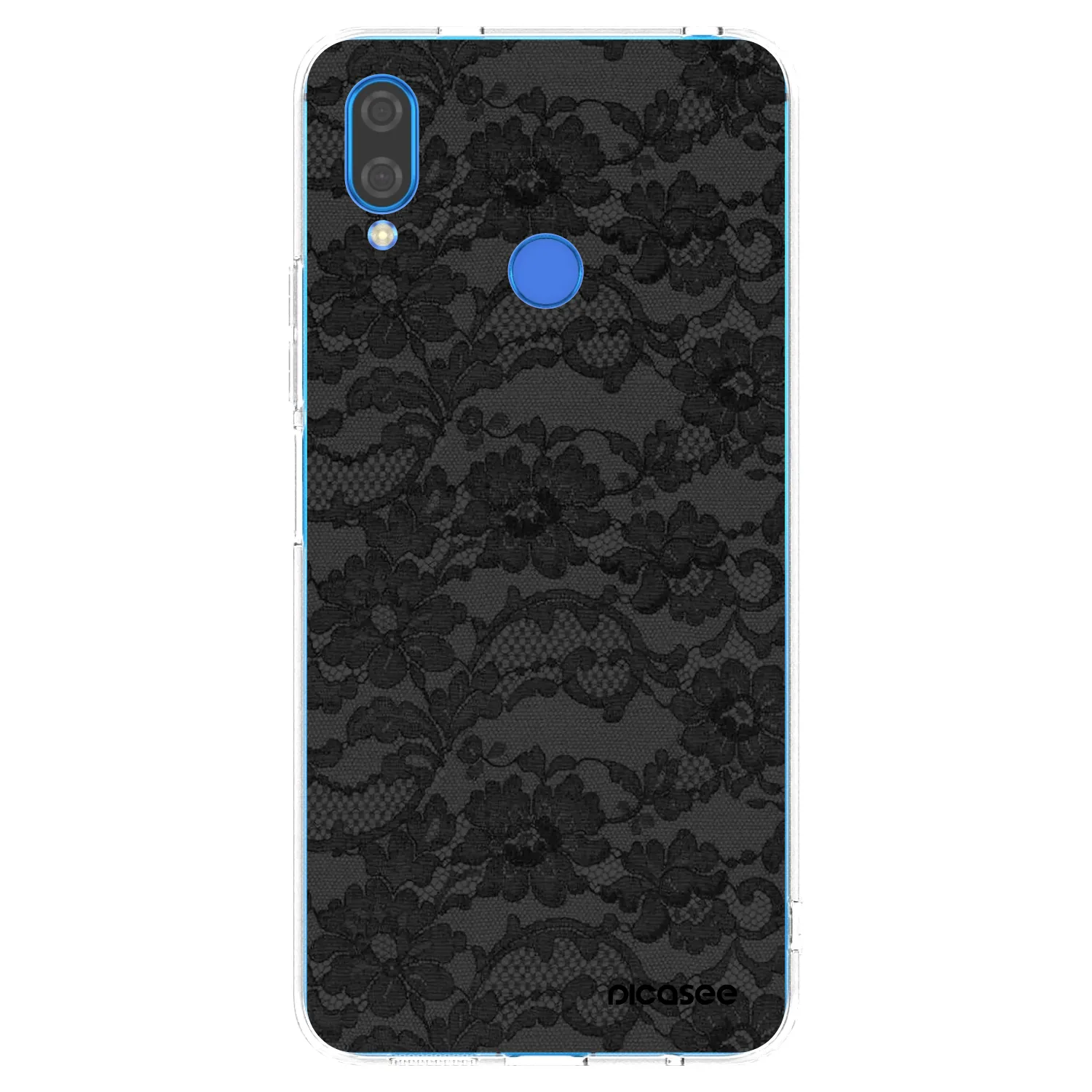 Picasee διαφανής θήκη σιλικόνης Huawei Nova 3 - Dark Elegance
