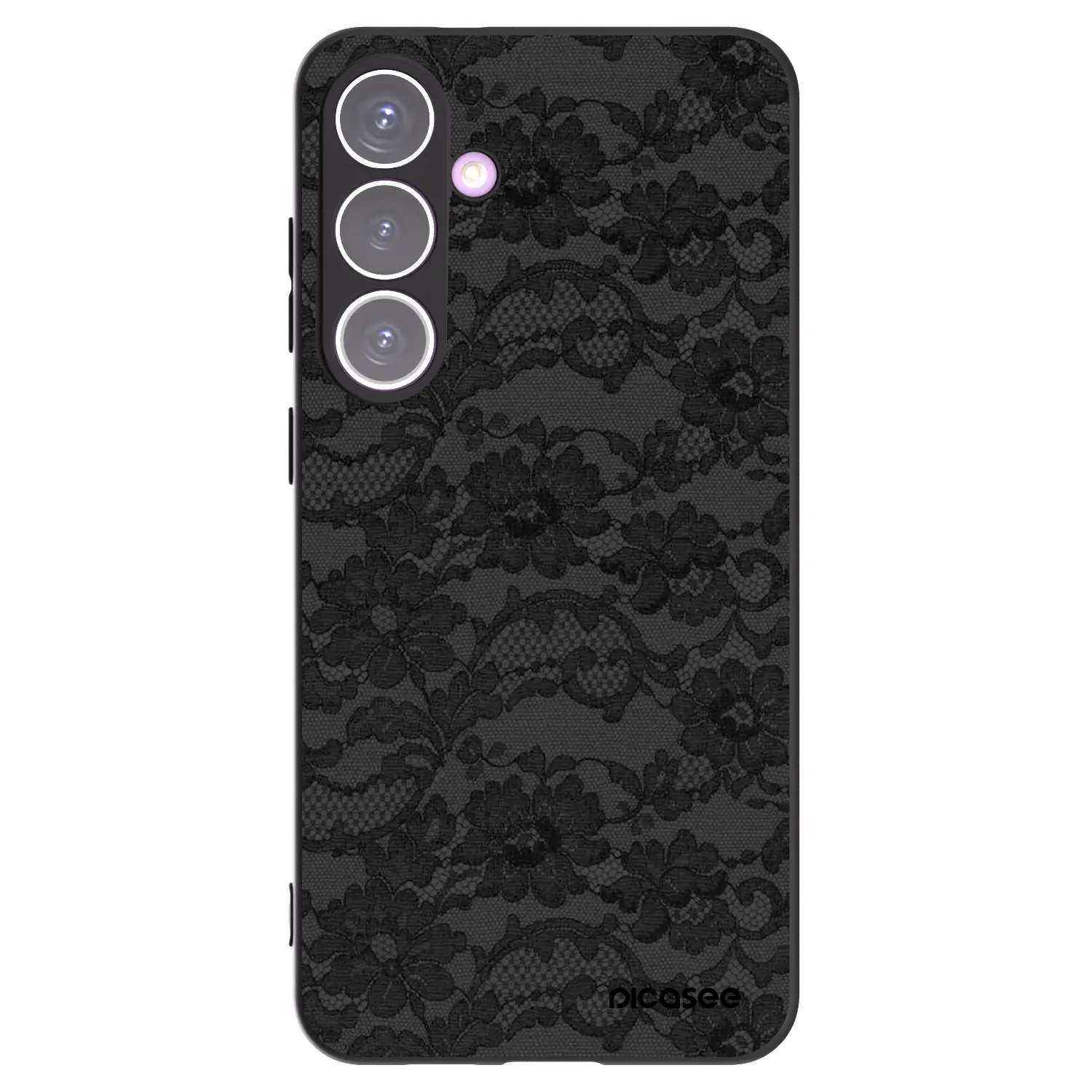 Picasee Μαύρη θήκη σιλικόνης για Samsung Galaxy S24+ S926B 5G - Dark Elegance