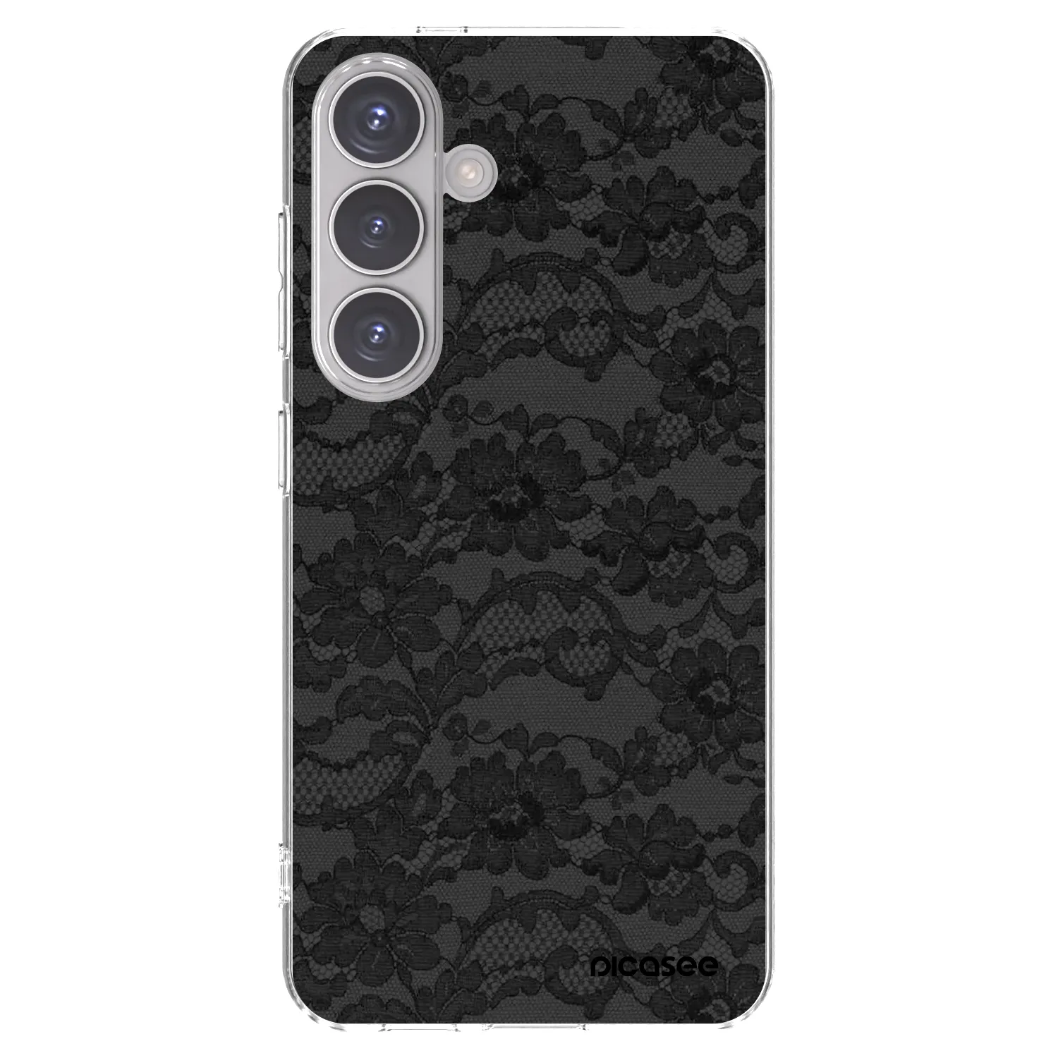 Picasee διαφανής θήκη σιλικόνης Samsung Galaxy S24 S921B 5G - Dark Elegance