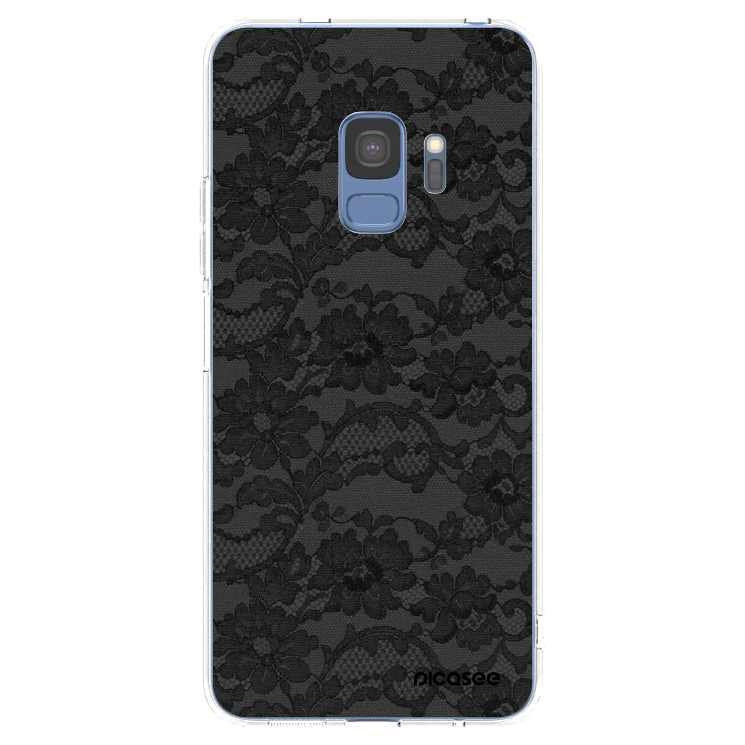 Picasee διαφανής θήκη σιλικόνης Samsung Galaxy S9 G960F - Dark Elegance