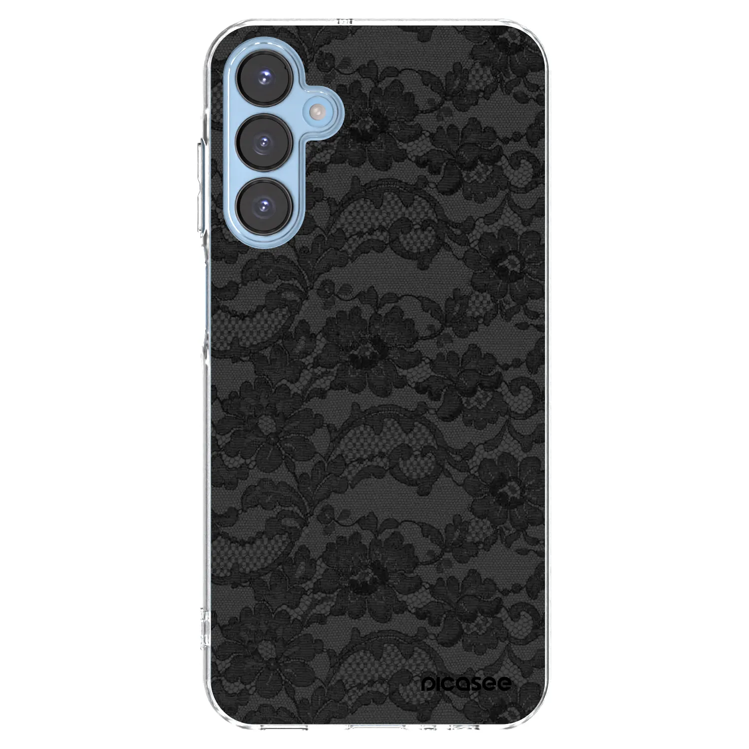 Picasee διαφανής θήκη σιλικόνης Samsung Galaxy A15 A156B 5G - Dark Elegance