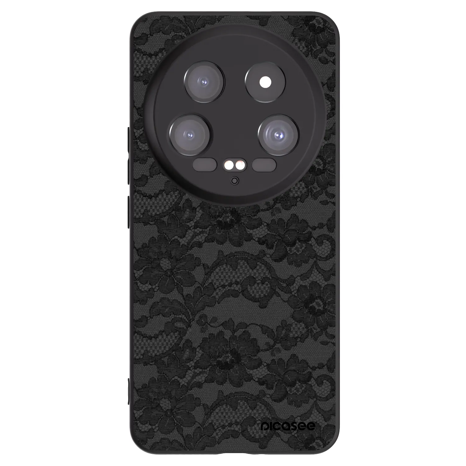 Picasee Μαύρη θήκη σιλικόνης για Xiaomi 14 Ultra - Dark Elegance