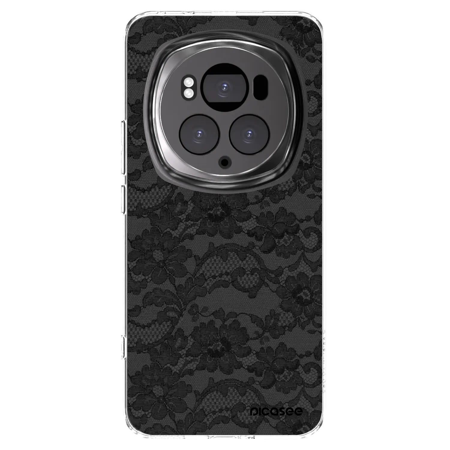 Picasee διαφανής θήκη σιλικόνης Honor Magic6 Pro - Dark Elegance