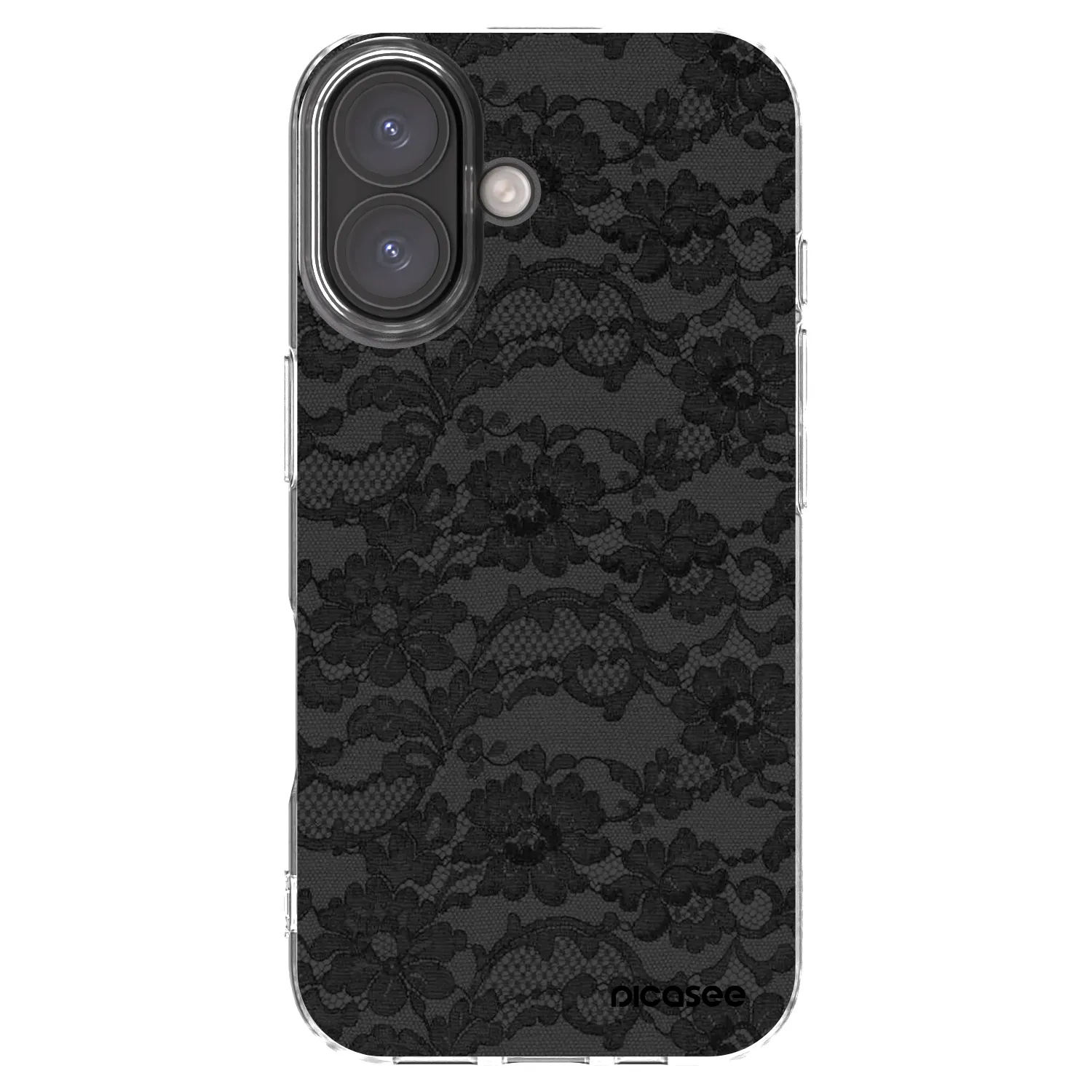 Picasee διαφανής θήκη σιλικόνης Apple iPhone 16 - Dark Elegance