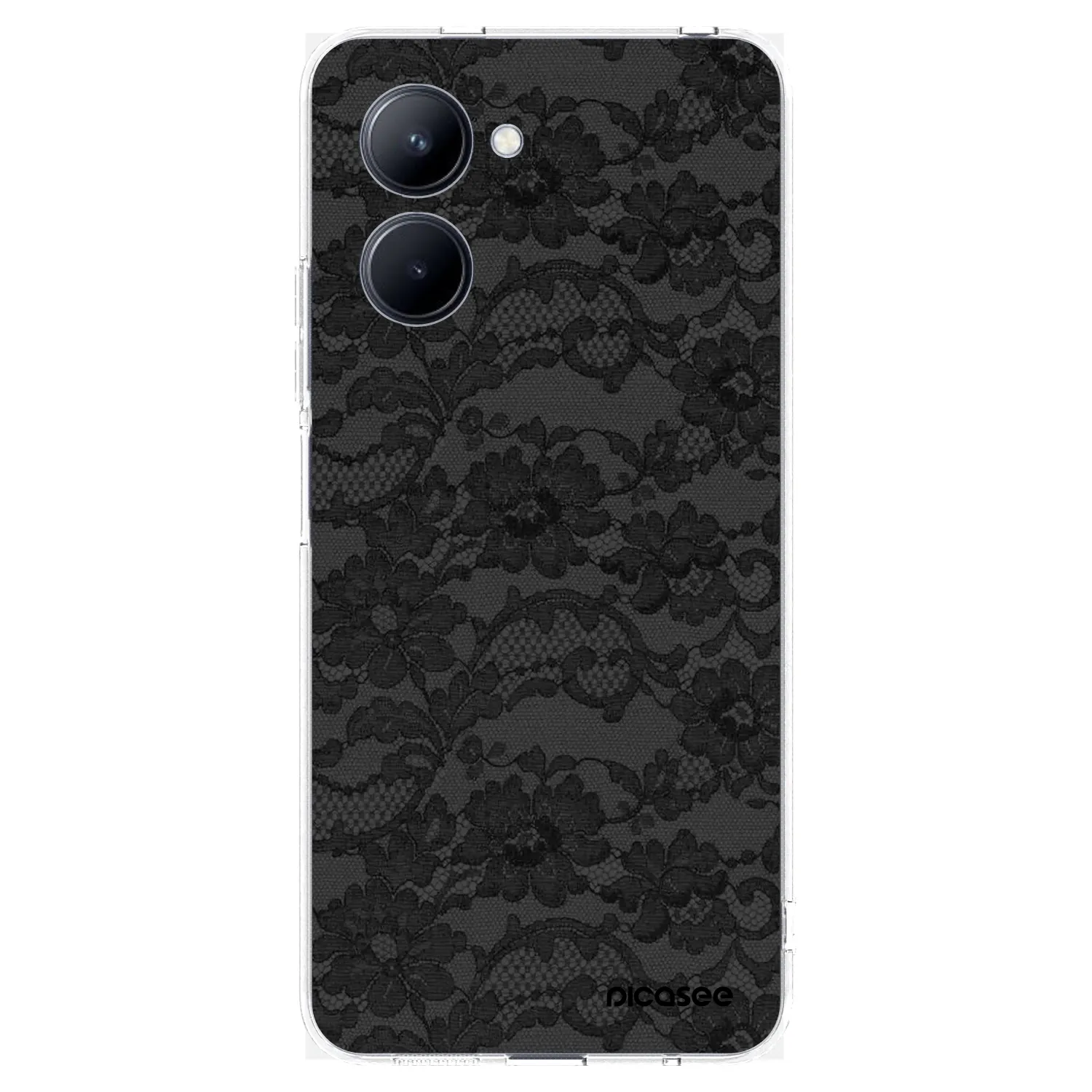 Picasee διαφανής θήκη σιλικόνης Realme C33 (2023) - Dark Elegance