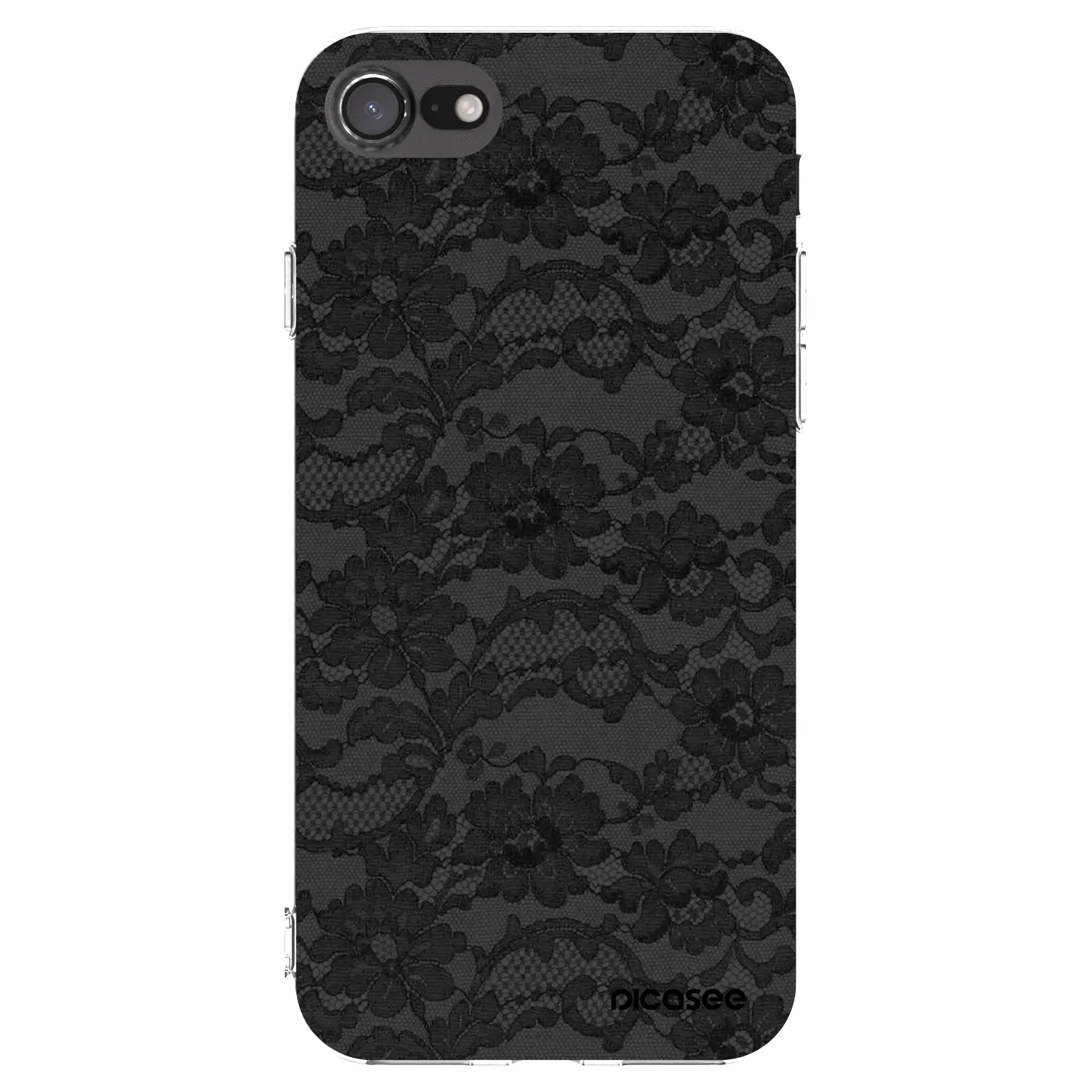 Picasee διαφανής θήκη σιλικόνης Apple iPhone 7 - Dark Elegance