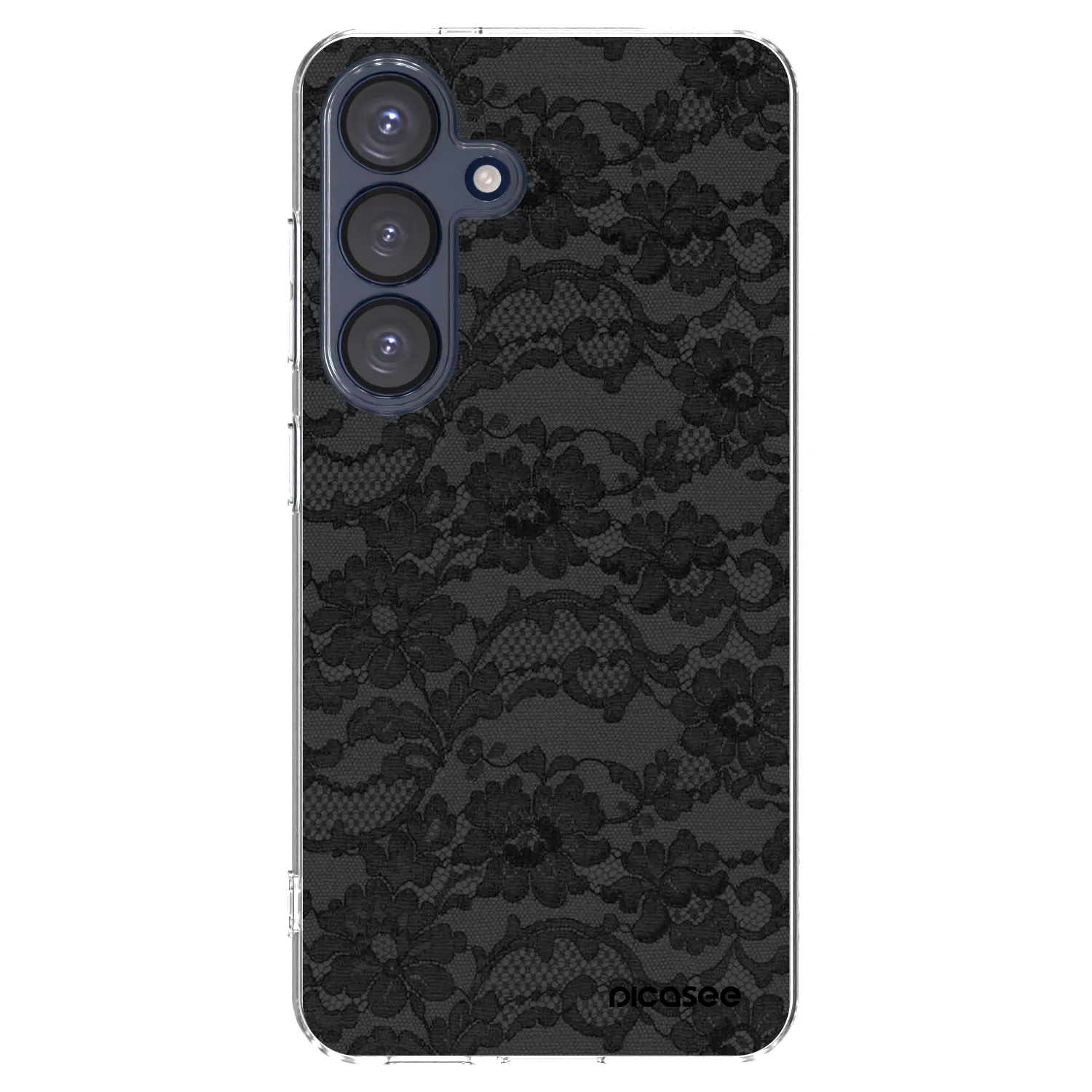 Picasee διαφανής θήκη σιλικόνης Samsung Galaxy S25 5G - Dark Elegance