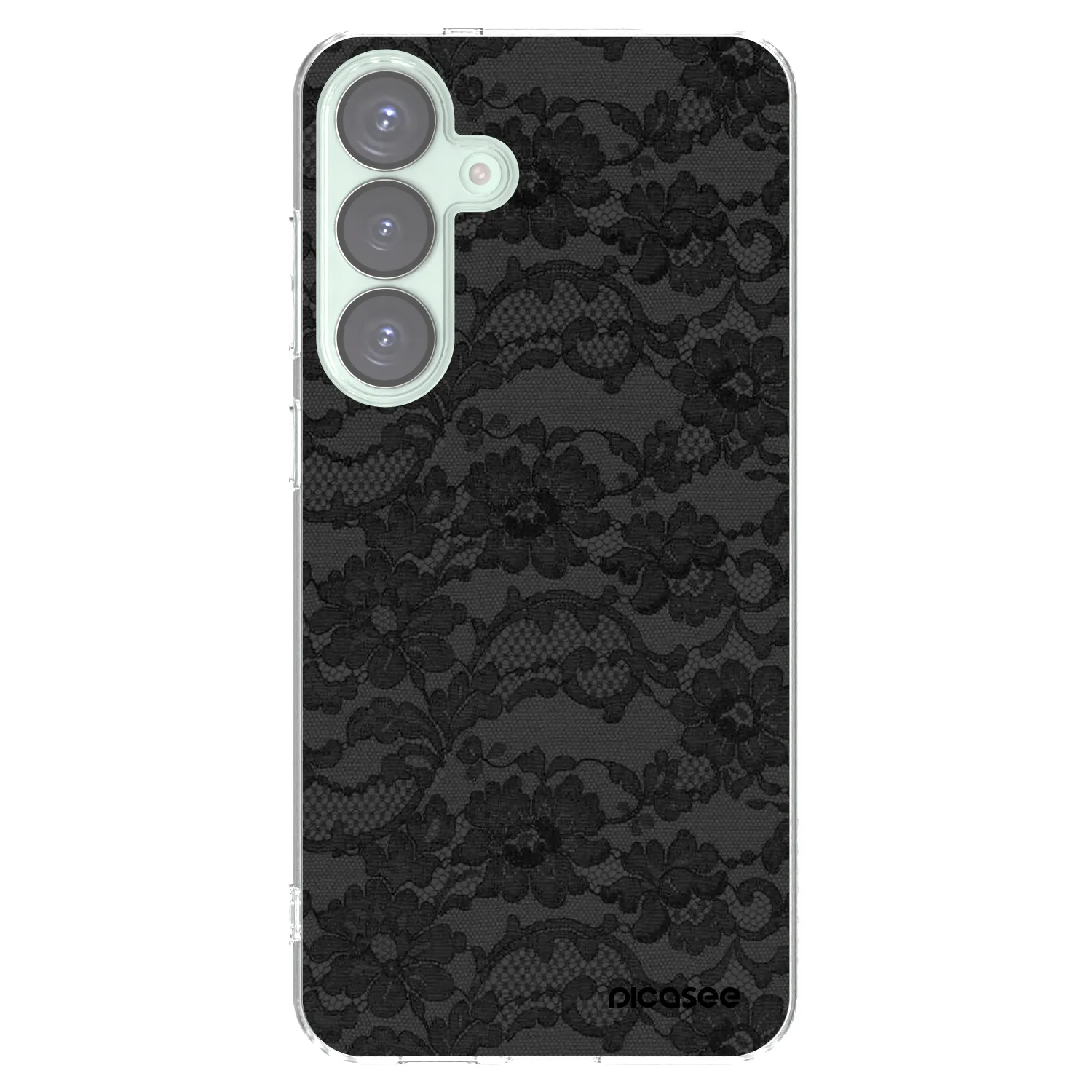 Picasee διαφανής θήκη σιλικόνης Samsung Galaxy S25+ 5G - Dark Elegance
