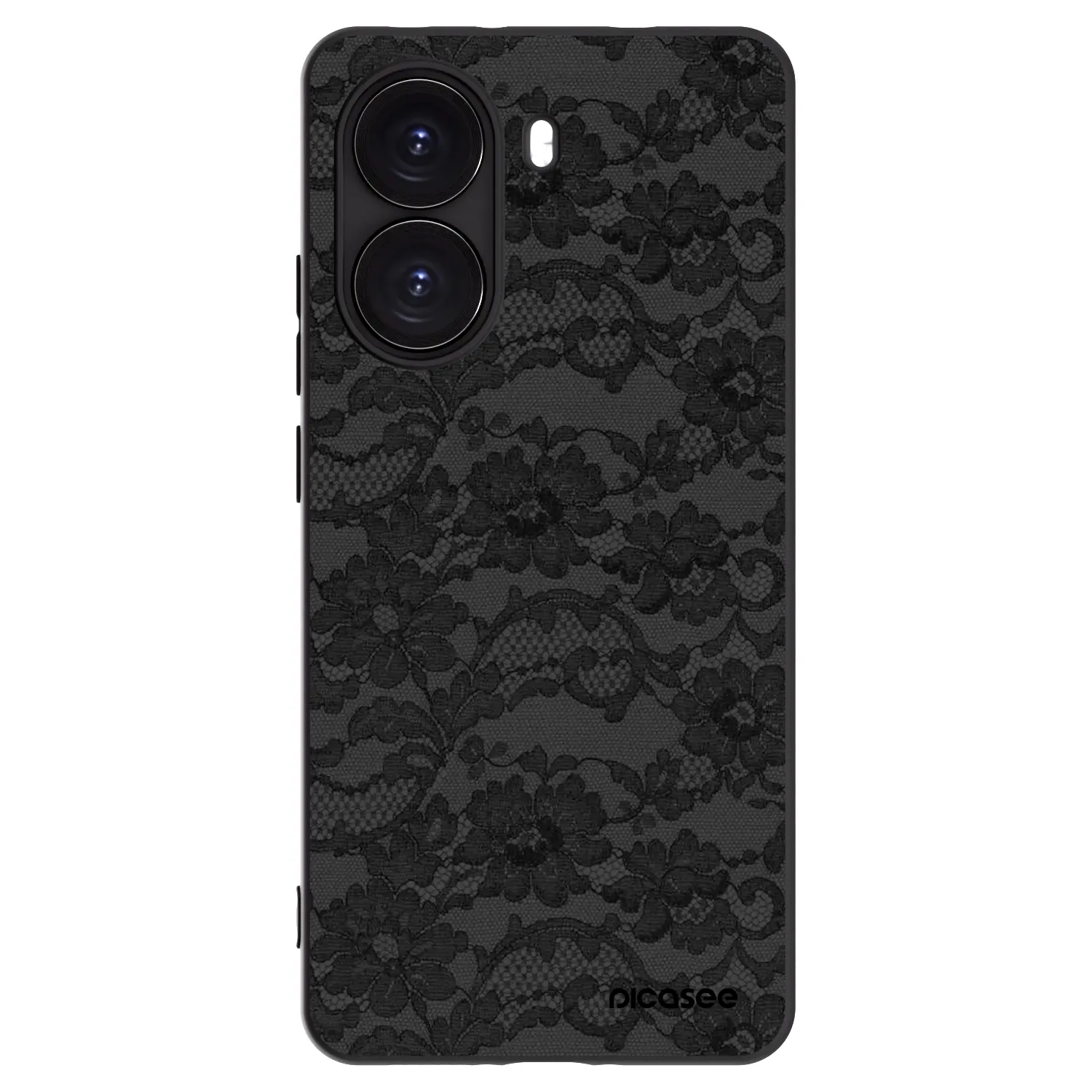 Picasee Μαύρη θήκη σιλικόνης για Xiaomi Poco X7 Pro 5G - Dark Elegance