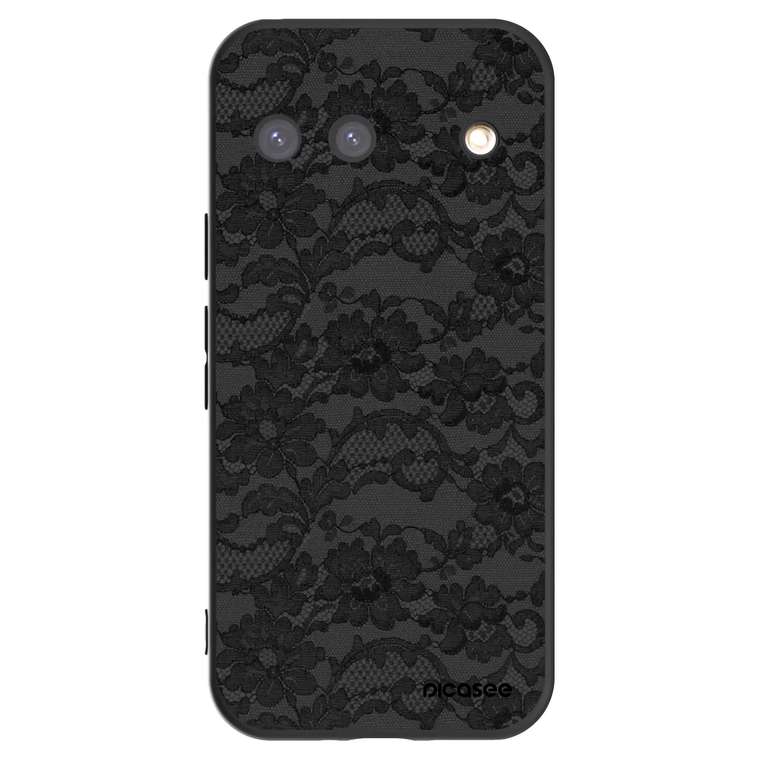 Picasee Μαύρη θήκη σιλικόνης για Google Pixel 9 - Dark Elegance
