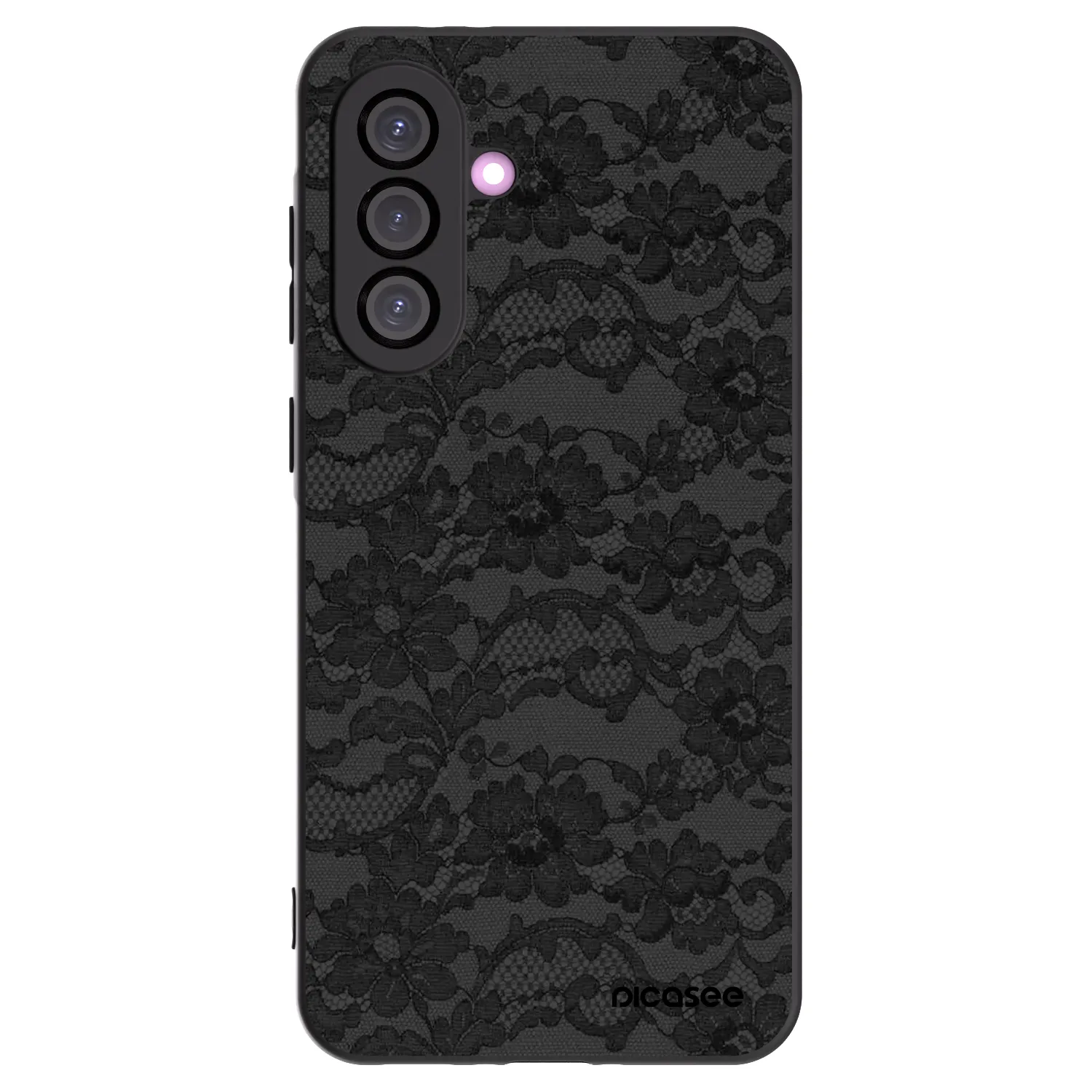 Picasee Μαύρη θήκη σιλικόνης για Samsung Galaxy A36 5G - Dark Elegance