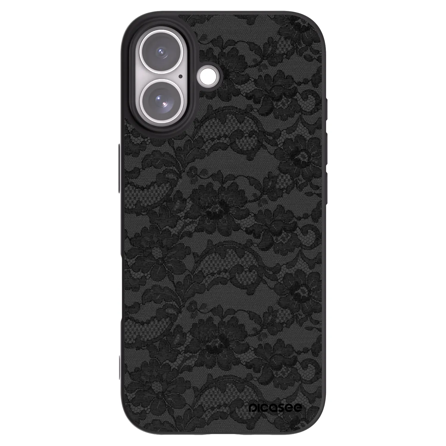 Picasee Μαύρη θήκη σιλικόνης για Apple iPhone 17 - Dark Elegance
