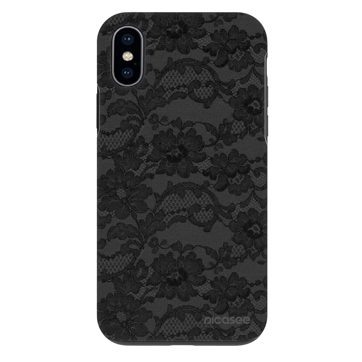 Picasee Fashion Case για Apple iPhone X/XS - Dark Elegance