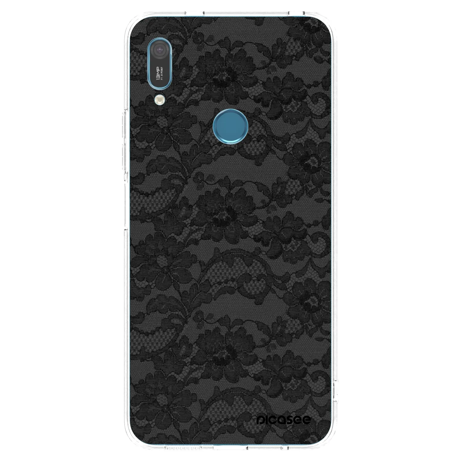 Picasee διαφανής θήκη σιλικόνης Huawei Y6 2019 - Dark Elegance