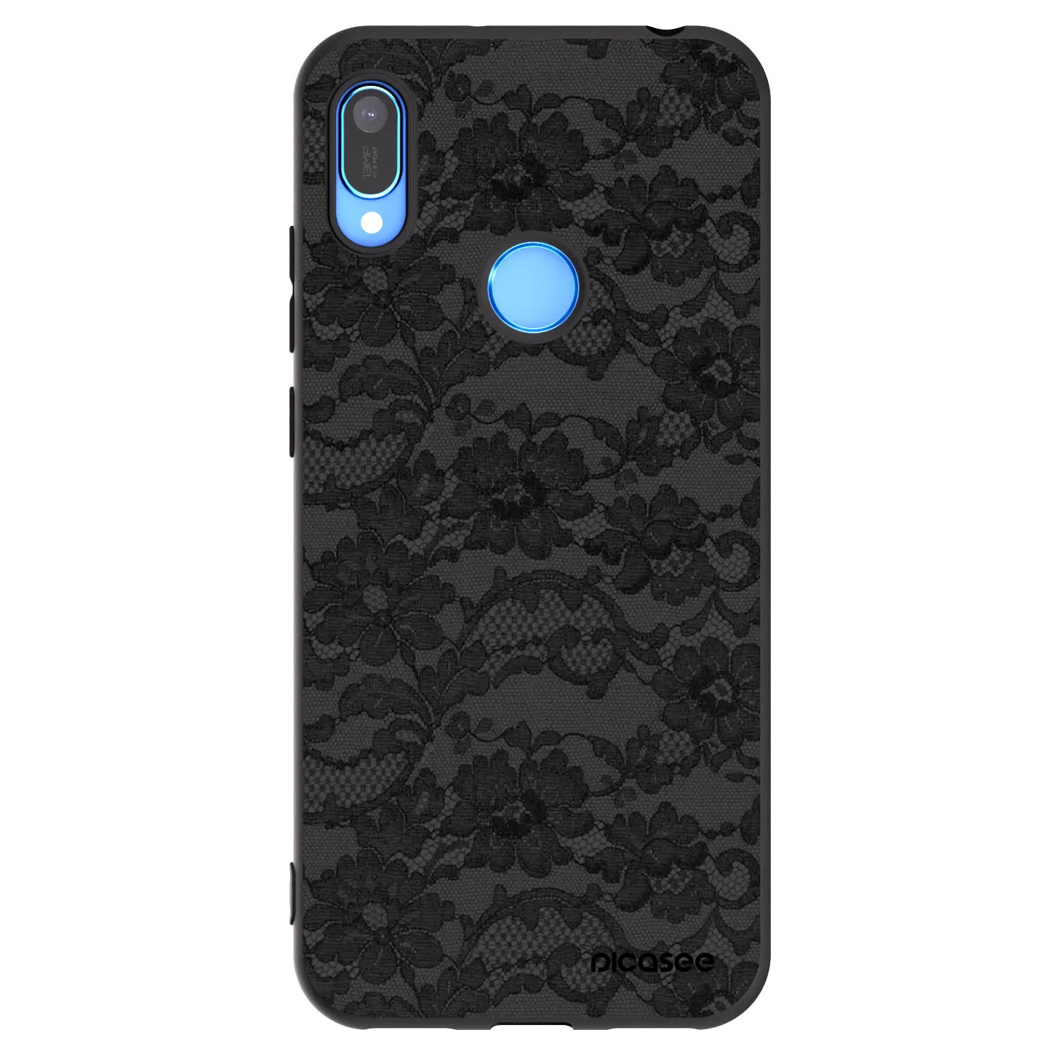 Picasee Μαύρη θήκη σιλικόνης για Huawei Y6 2019 - Dark Elegance