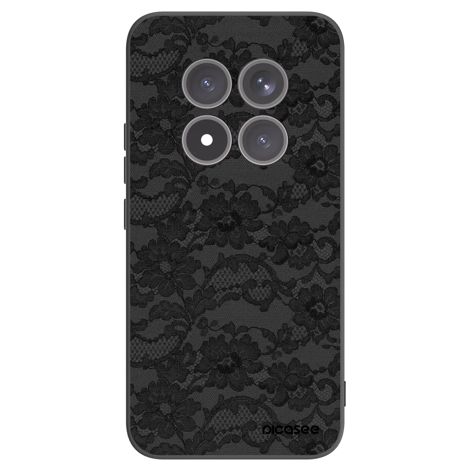 Picasee Μαύρη θήκη σιλικόνης για Xiaomi Redmi Note 15 Pro+ - Dark Elegance