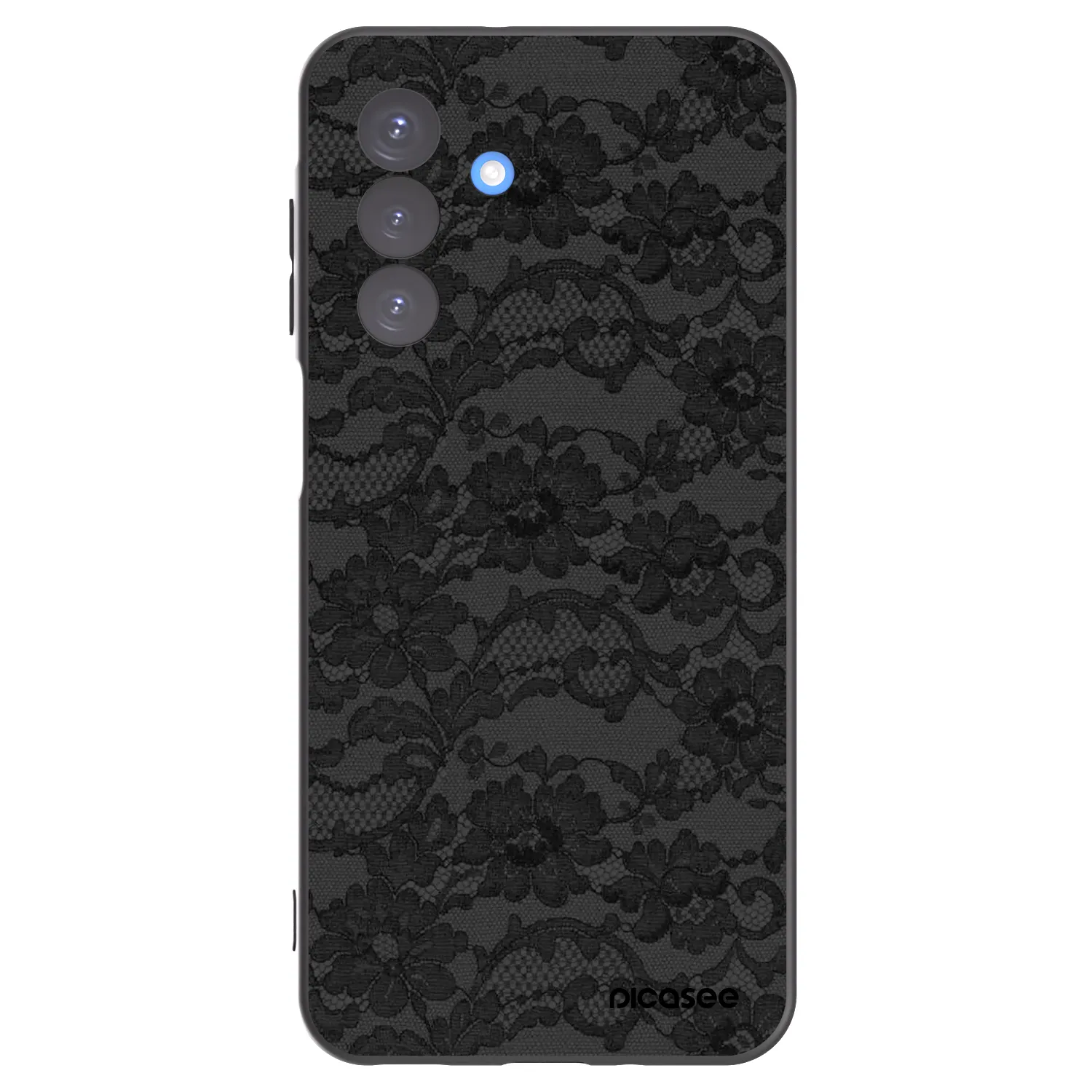 Picasee Μαύρη θήκη σιλικόνης για Samsung Galaxy A17 5G - Dark Elegance