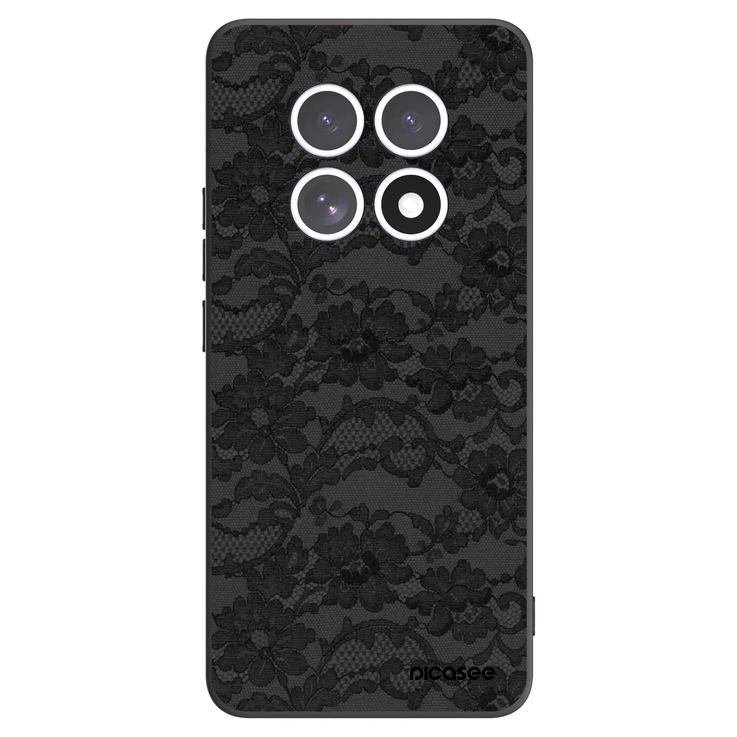 Picasee Μαύρη θήκη σιλικόνης για Xiaomi Redmi Note 15 - Dark Elegance