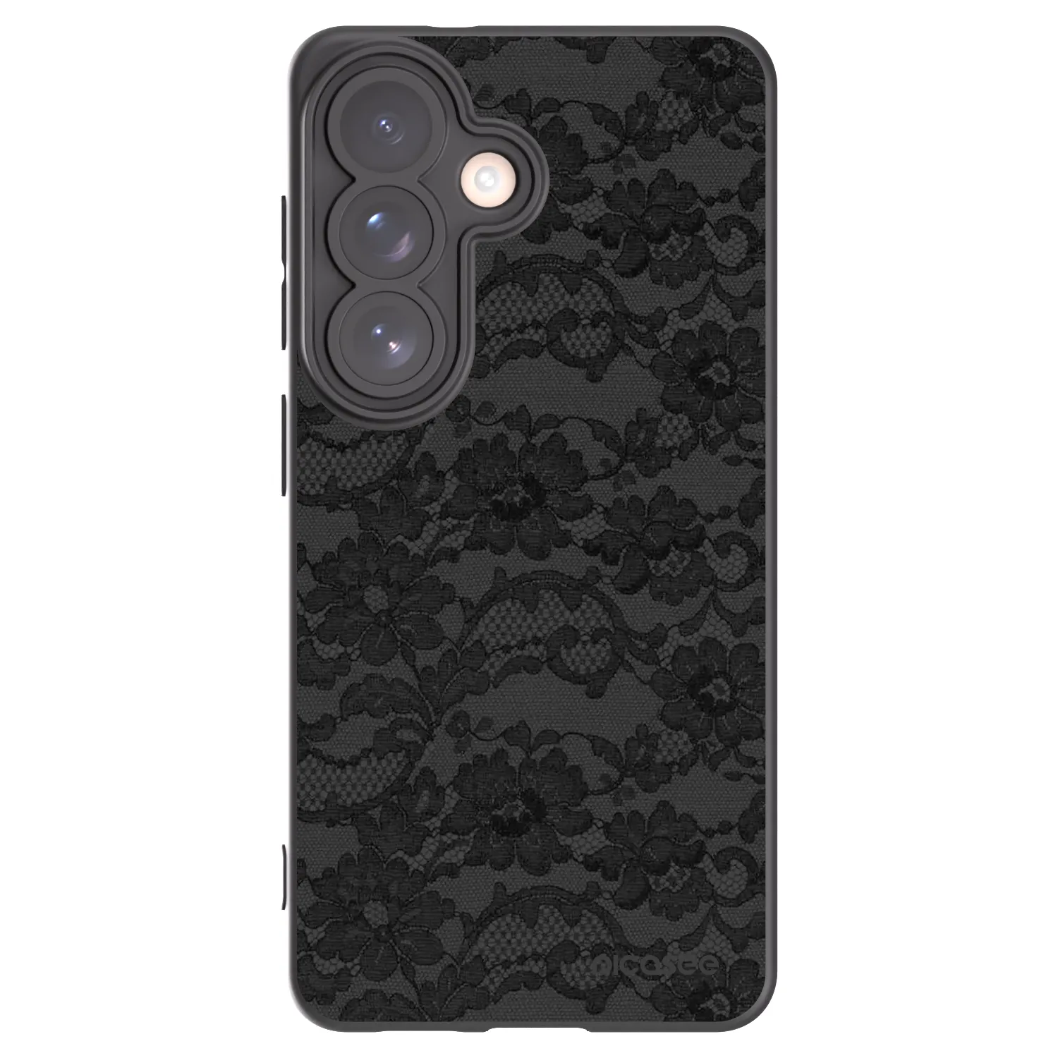 Picasee Μαύρη θήκη σιλικόνης για Samsung Galaxy S26 - Dark Elegance