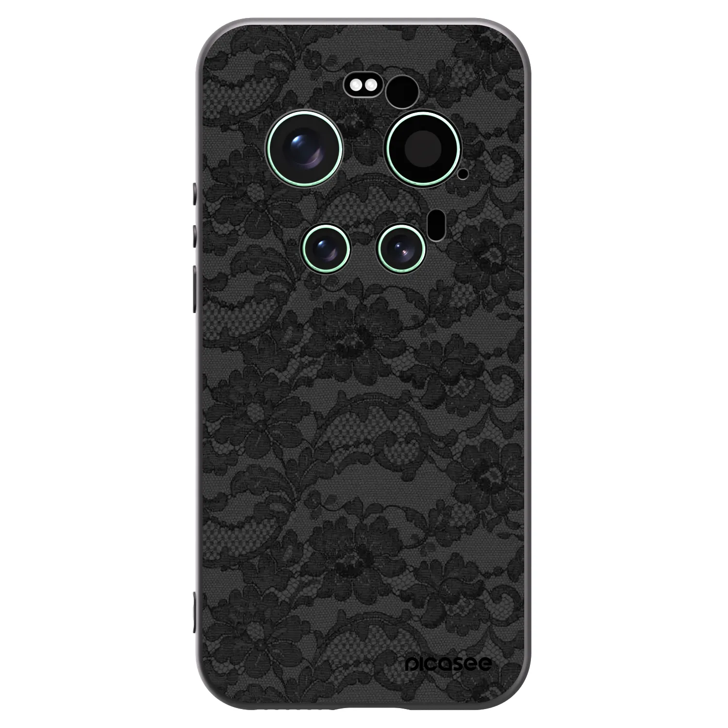 Picasee Μαύρη θήκη σιλικόνης για Xiaomi 17 Ultra - Dark Elegance