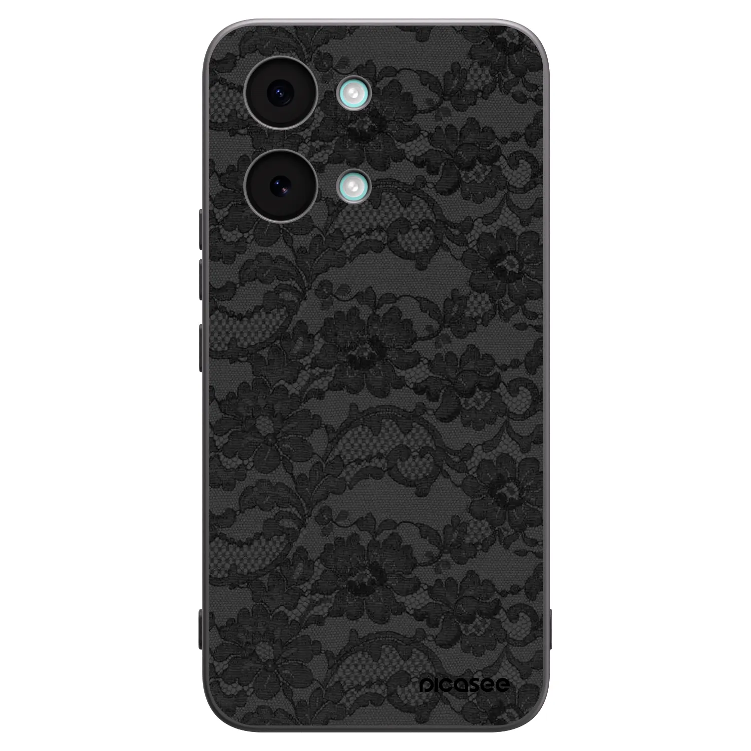 Picasee Μαύρη θήκη σιλικόνης για Xiaomi Poco X8 Pro Max - Dark Elegance