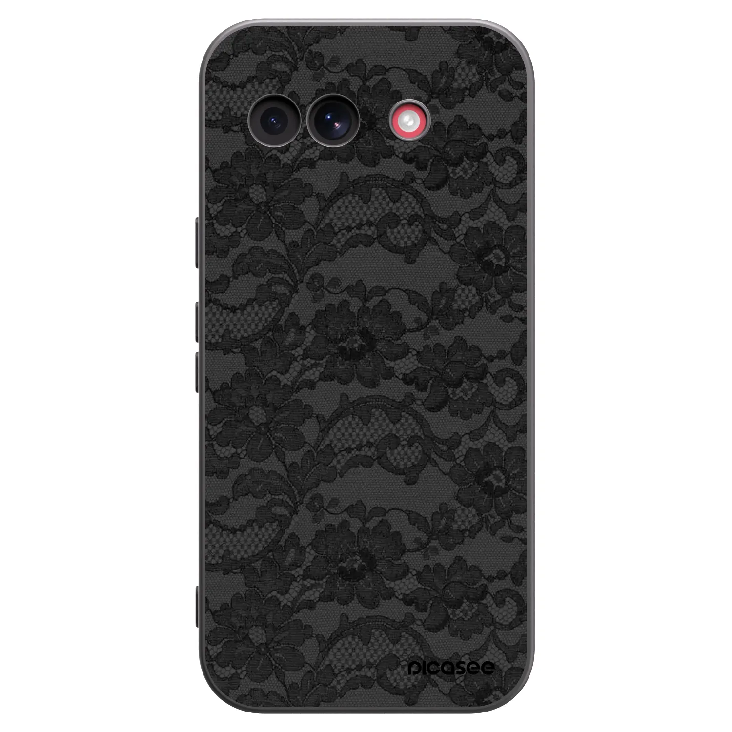 Picasee Μαύρη θήκη σιλικόνης για Google Pixel 10a - Dark Elegance