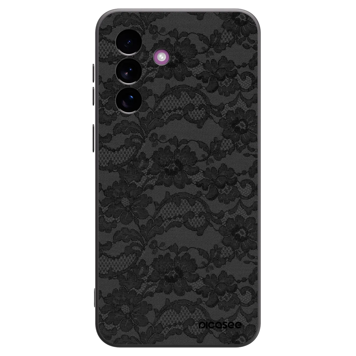 Picasee Μαύρη θήκη σιλικόνης για Samsung Galaxy A37 - Dark Elegance