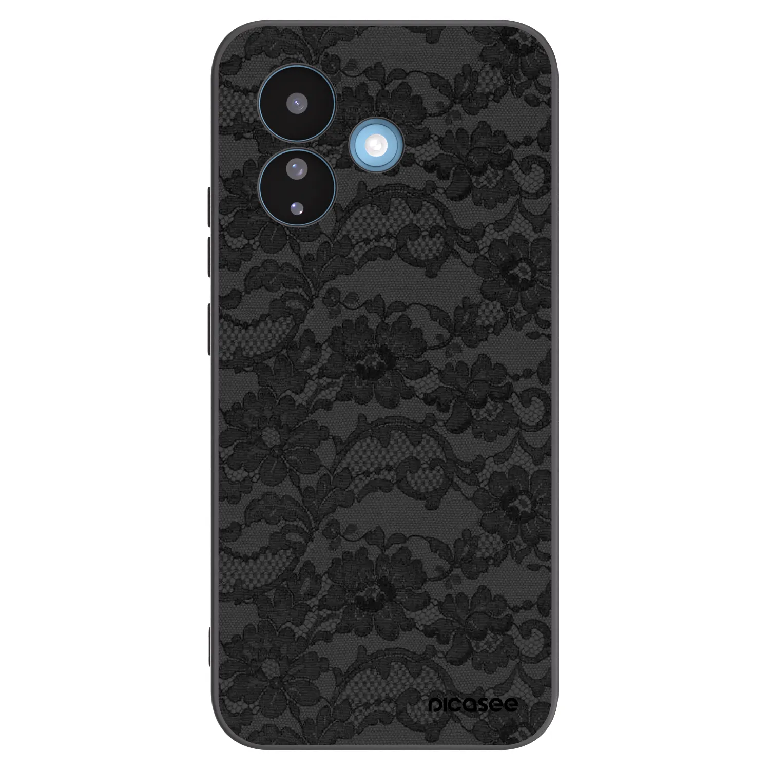 Picasee Μαύρη θήκη σιλικόνης για Xiaomi Redmi Note 17 Pro 5G - Dark Elegance