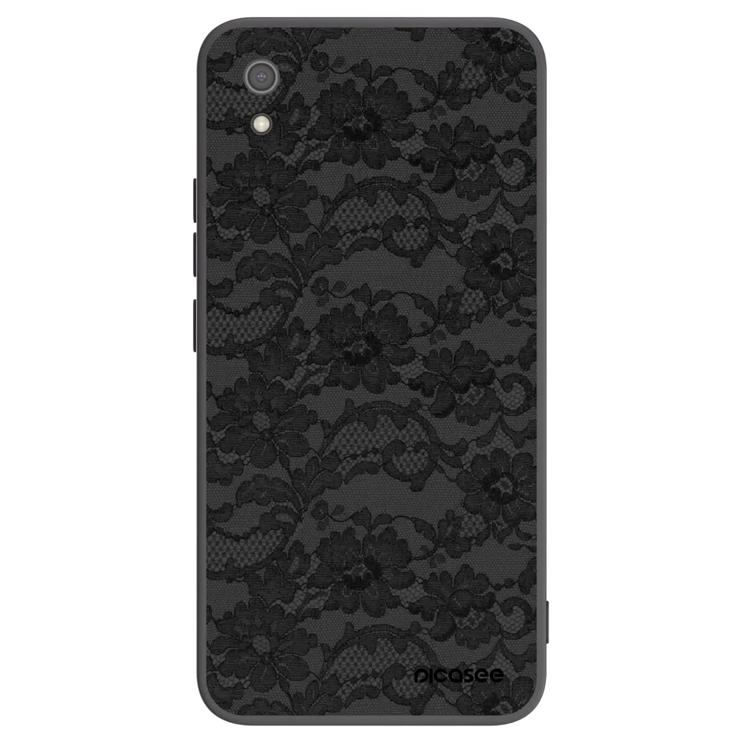 Picasee Μαύρη θήκη σιλικόνης για Xiaomi Redmi 7A - Dark Elegance