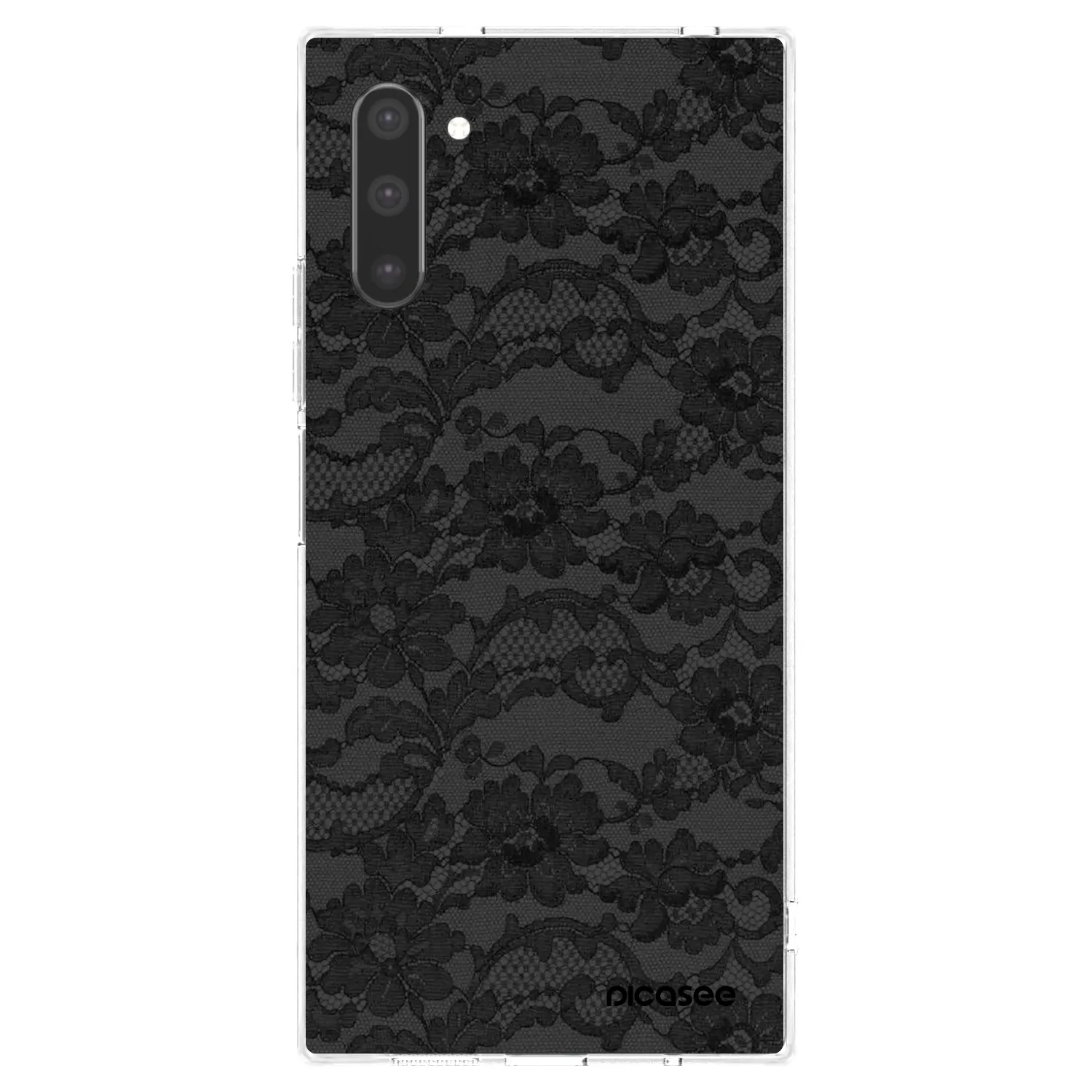 Picasee διαφανής θήκη σιλικόνης Samsung Galaxy Note 10 N970F - Dark Elegance