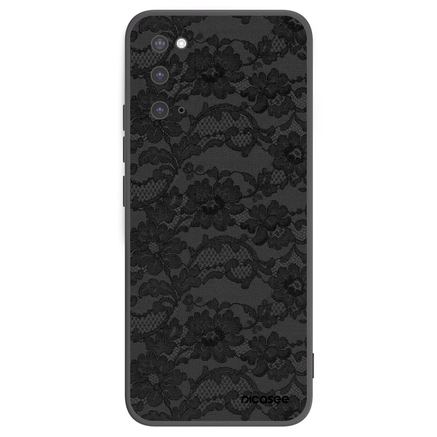 Picasee Μαύρη θήκη σιλικόνης για Samsung Galaxy S20 G980F - Dark Elegance