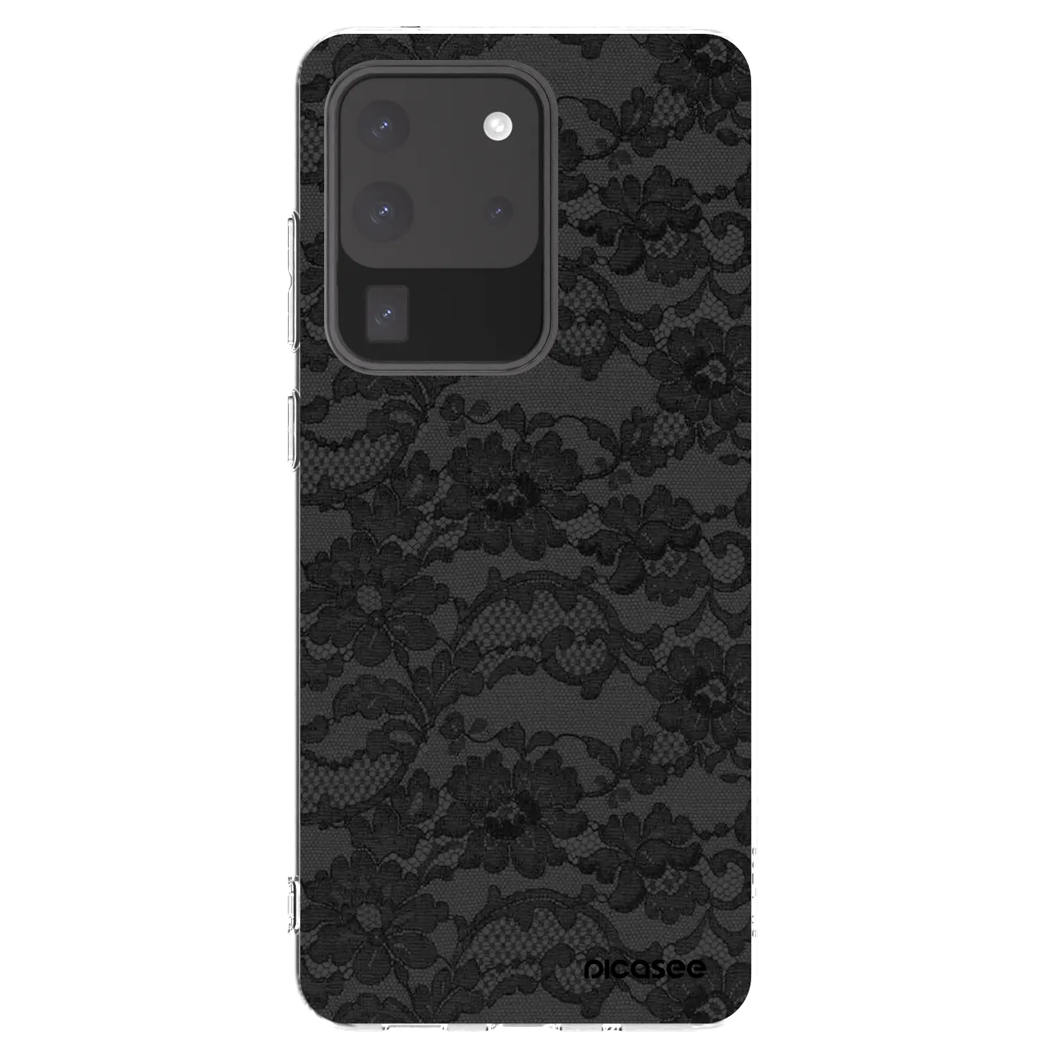 Picasee διαφανής θήκη σιλικόνης Samsung Galaxy S20 Ultra 5G G988F - Dark Elegance