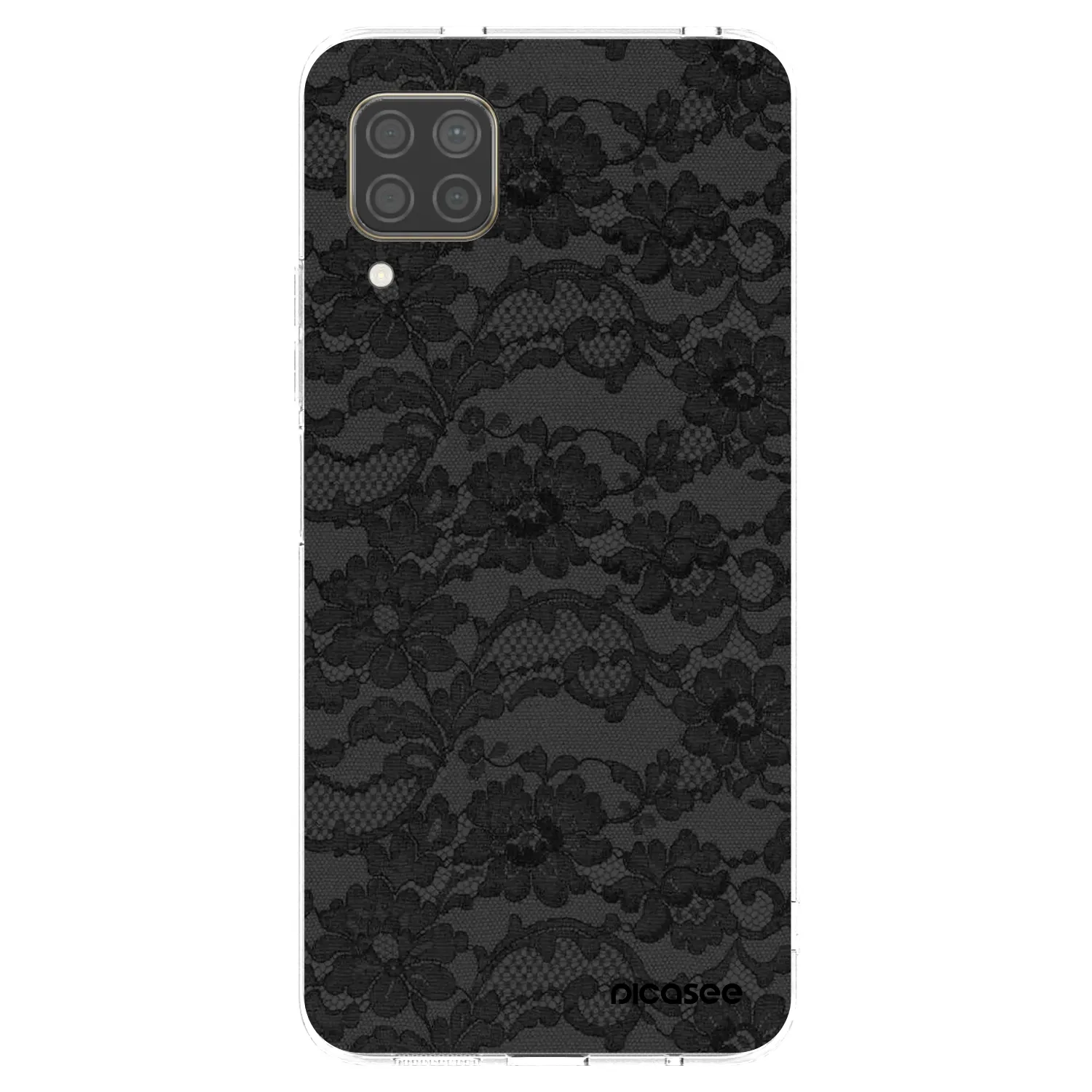 Picasee διαφανής θήκη σιλικόνης Huawei P40 Lite - Dark Elegance