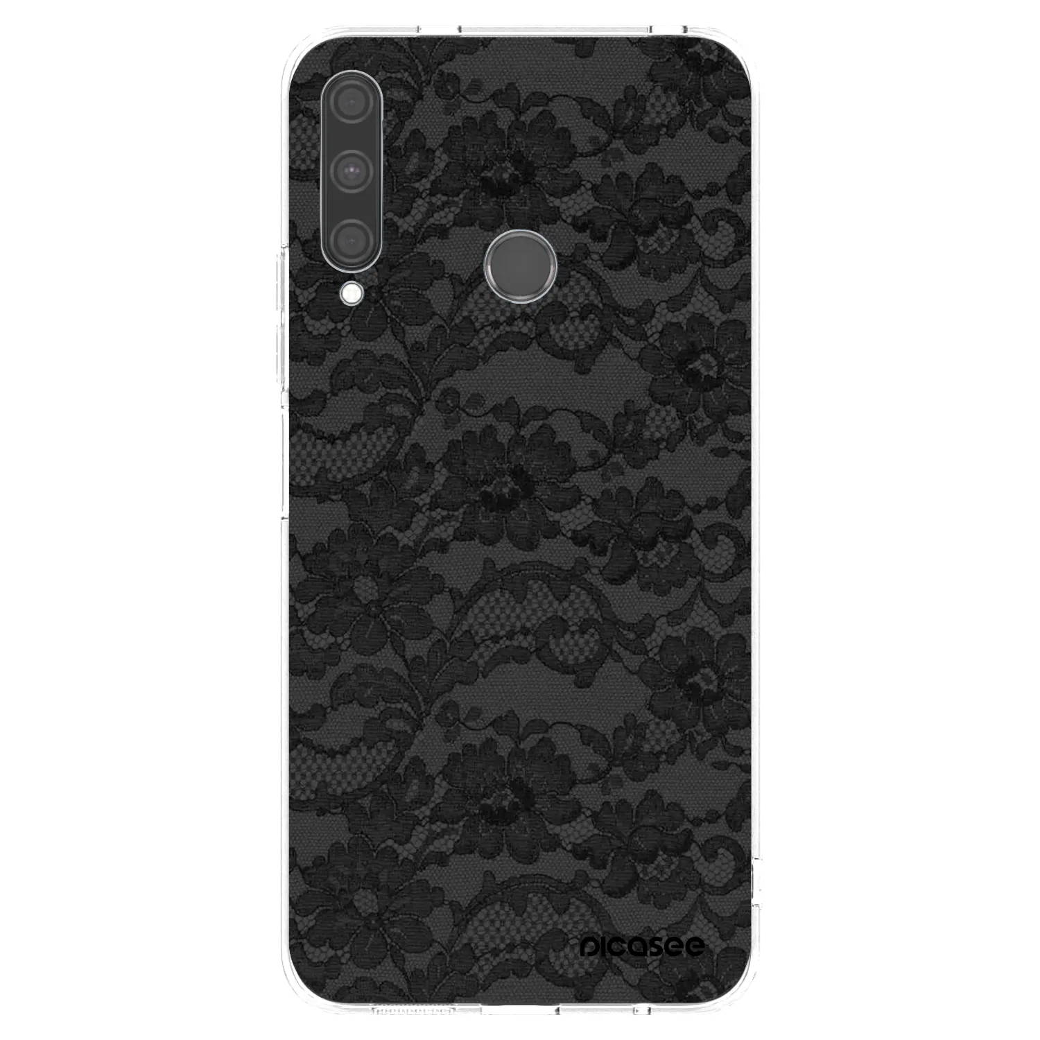 Picasee διαφανής θήκη σιλικόνης Huawei P40 Lite E - Dark Elegance