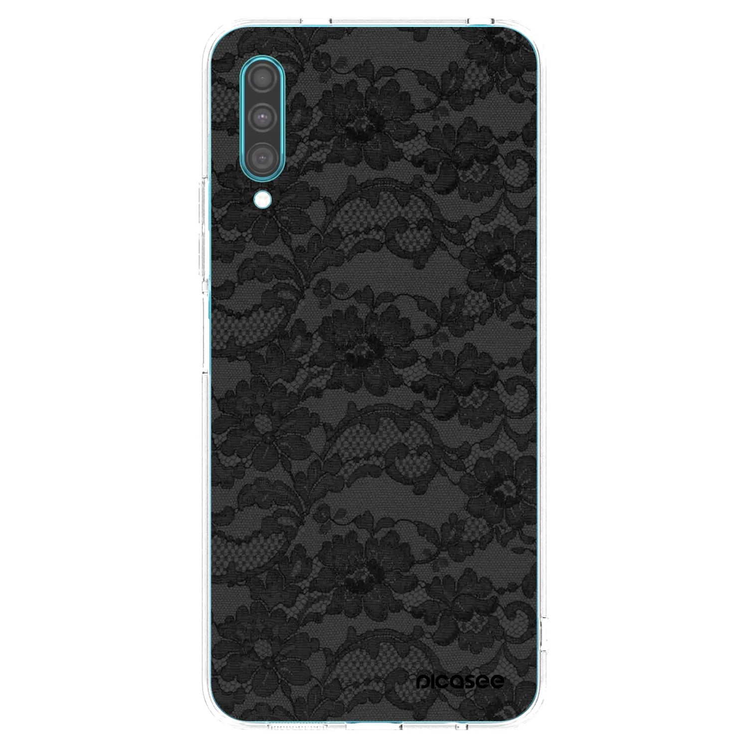 Picasee διαφανής θήκη σιλικόνης Samsung Galaxy A30s A307F - Dark Elegance