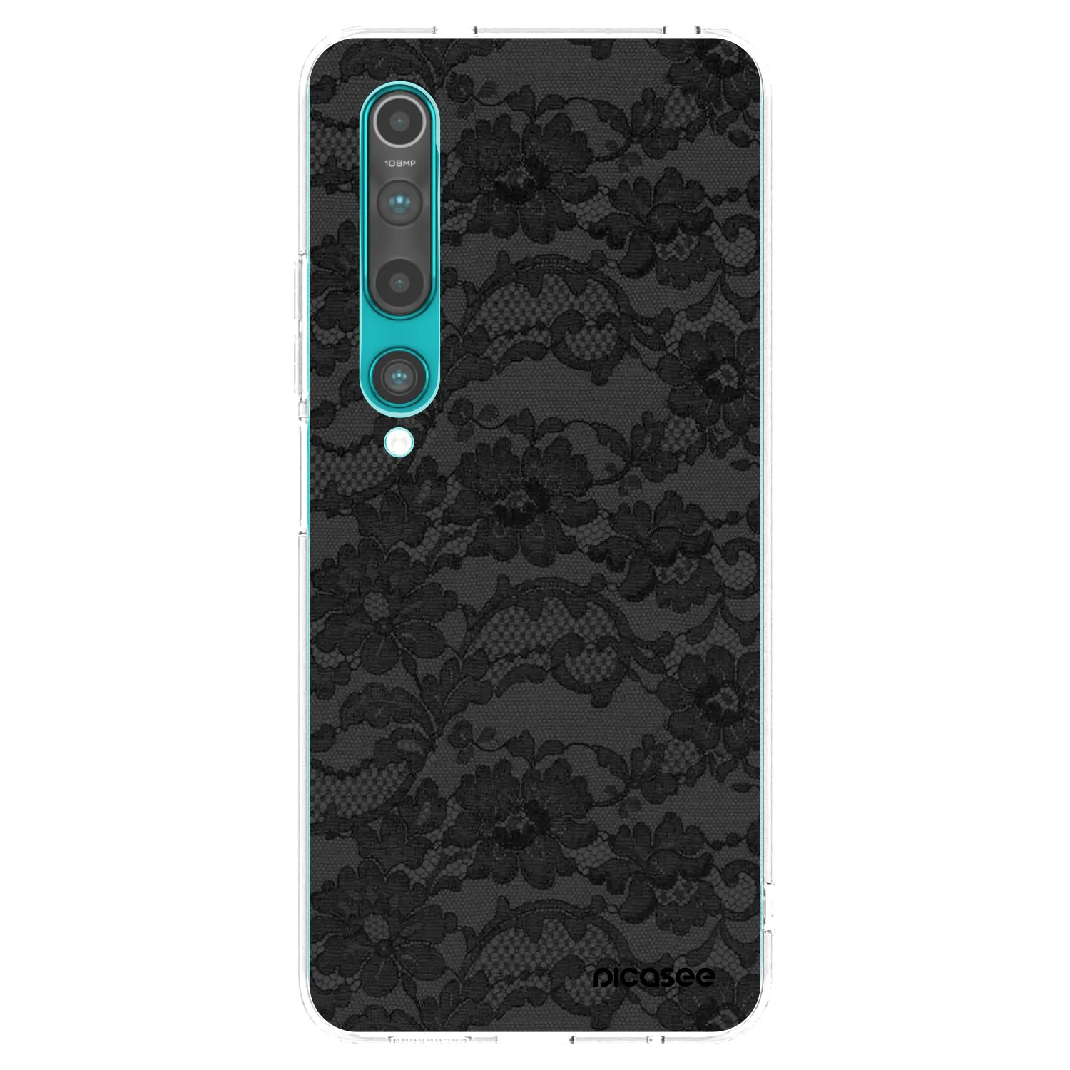 Picasee διαφανής θήκη σιλικόνης Xiaomi Mi 10 - Dark Elegance