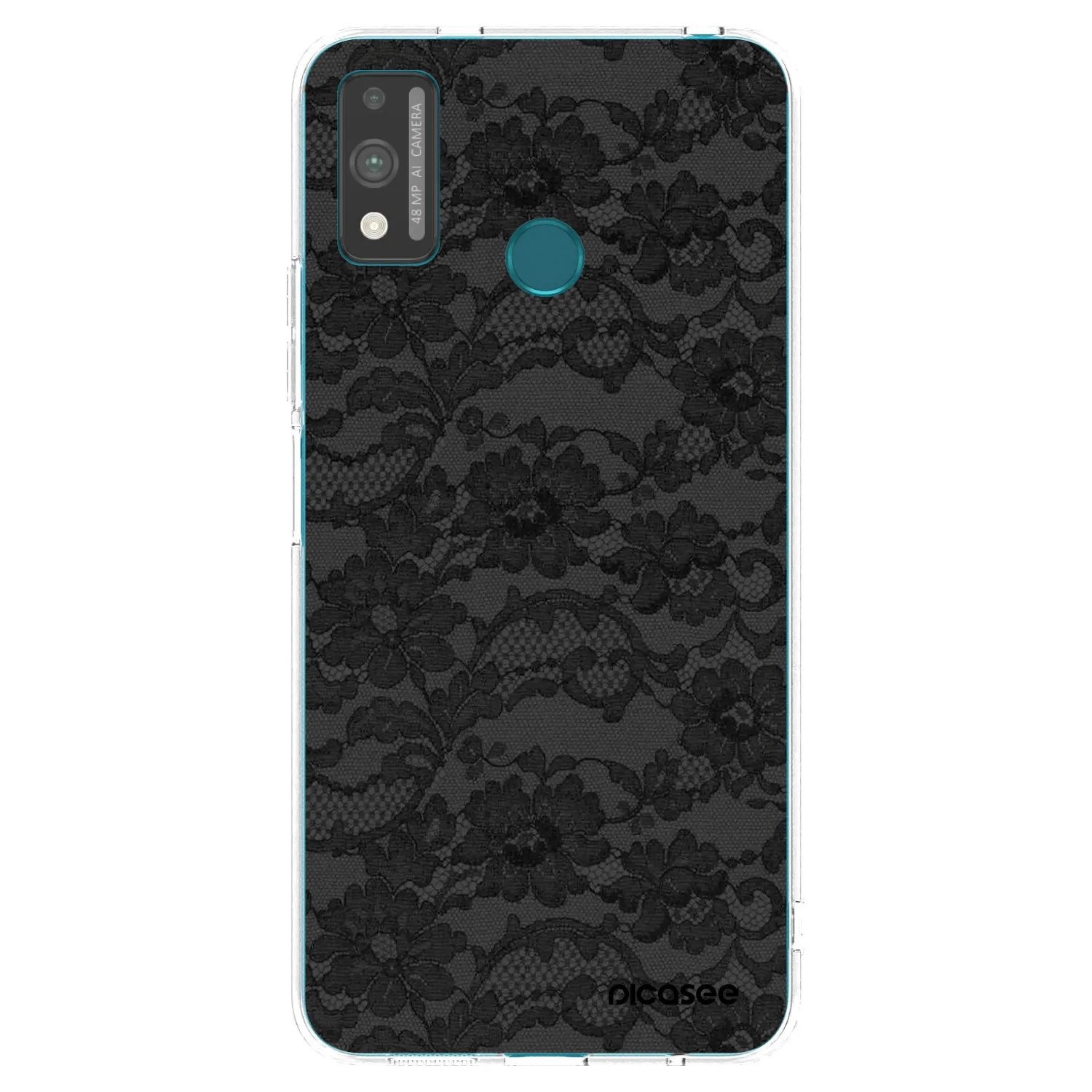 Picasee διαφανής θήκη σιλικόνης Honor 9X Lite - Dark Elegance