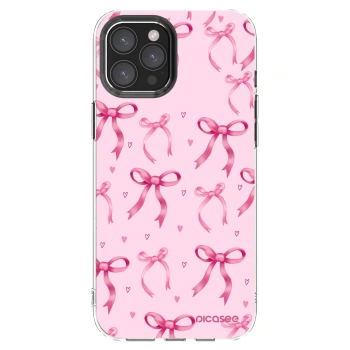 Picasee διαφανής θήκη σιλικόνης Apple iPhone 12 Pro Max - Bow Aesthetic