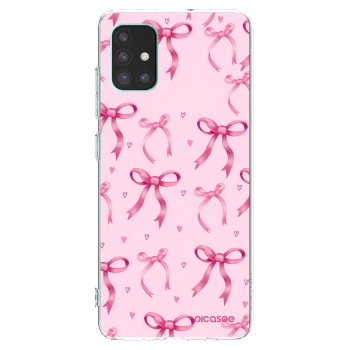 Picasee διαφανής θήκη σιλικόνης Samsung Galaxy M51 M515F - Bow Aesthetic