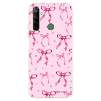 Picasee διαφανής θήκη σιλικόνης Realme 6i - Bow Aesthetic