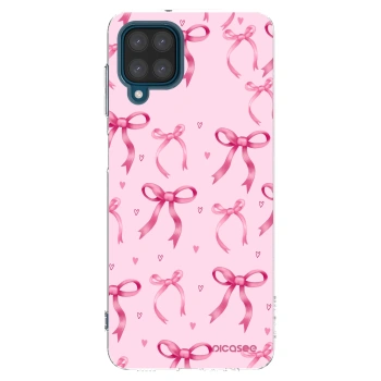 Picasee διαφανής θήκη σιλικόνης Samsung Galaxy A12 A125F - Bow Aesthetic