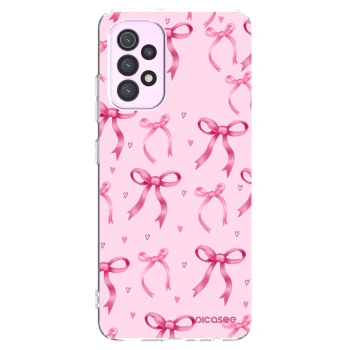 Picasee διαφανής θήκη σιλικόνης Samsung Galaxy A32 5G A326B - Bow Aesthetic