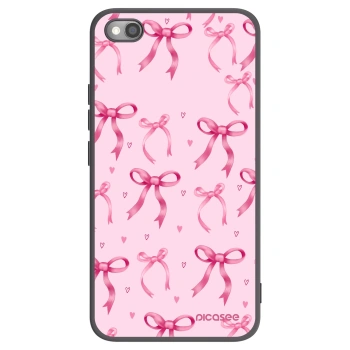 Picasee Μαύρη θήκη σιλικόνης για Xiaomi Mi 11 Ultra - Bow Aesthetic