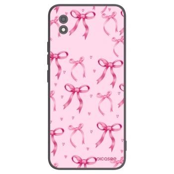 Picasee Μαύρη θήκη σιλικόνης για Realme C11 (2021) - Bow Aesthetic