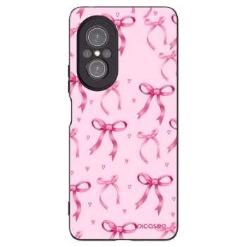Picasee Μαύρη θήκη σιλικόνης για Huawei Nova 9 SE - Bow Aesthetic