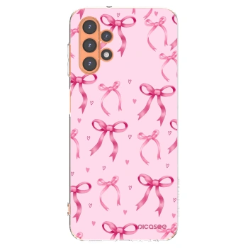 Picasee διαφανής θήκη σιλικόνης Samsung Galaxy A13 4G A135 - Bow Aesthetic