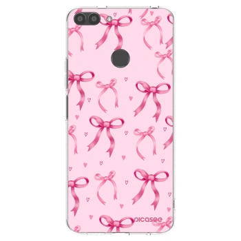 Picasee διαφανής θήκη σιλικόνης Huawei P Smart - Bow Aesthetic