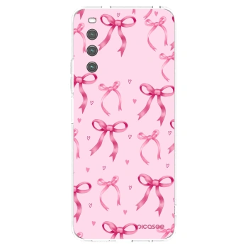 Picasee διαφανής θήκη σιλικόνης Sony Xperia 10 IV 5G - Bow Aesthetic