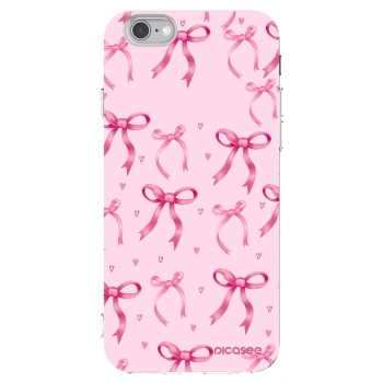 Picasee διαφανής θήκη σιλικόνης Apple iPhone 6/6S - Bow Aesthetic
